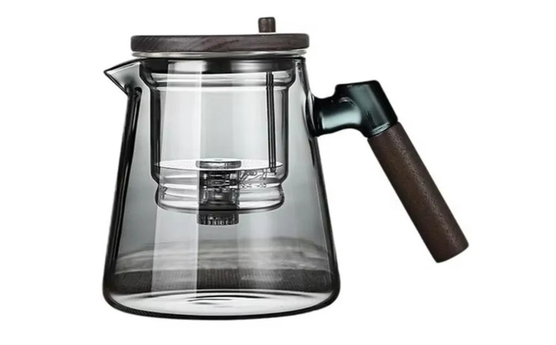 Гунфу-чайник 750 мл (стекло) — дымчатый